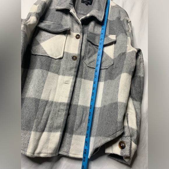 NWOT LOVE TREE Buffalo Plaid Women’s Shacket NEW Size Large Super Soft Comfy - Picture 12 of 13